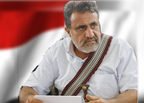 بعث محافظ البيضاء عبدالله علي ادريس، برقية عزاء ومواساة الى رئيس المجـ ـلس السـ ـياسي. الاعـ ـلى المشـ ـير الركن مهدي محمد المشاط،