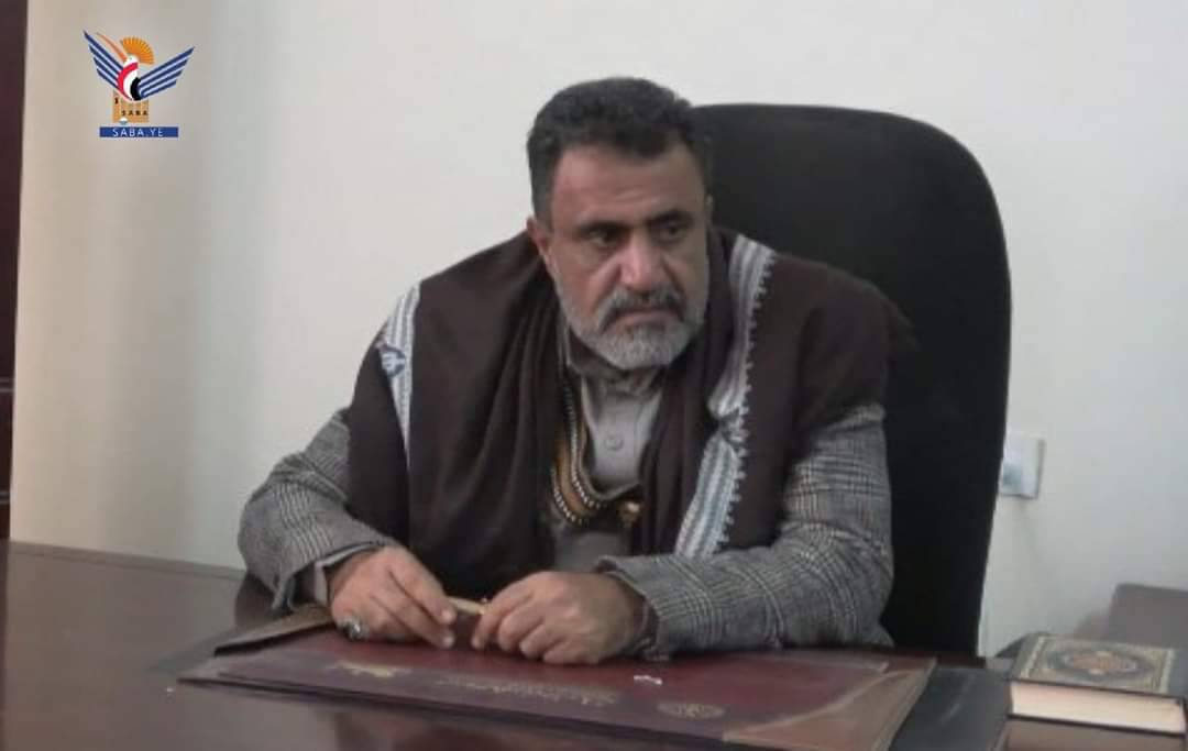  محافظ البيضاء يهنئ قائد الثورة ورئيس المجلس السياسي بحلول شهر رمضان