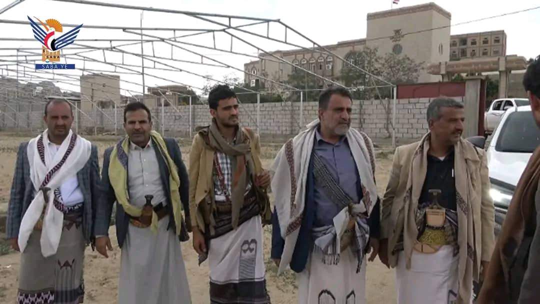 تفقد سير العمل بمشروع تأهيل المشتل الزراعي المركزي في البيضاء