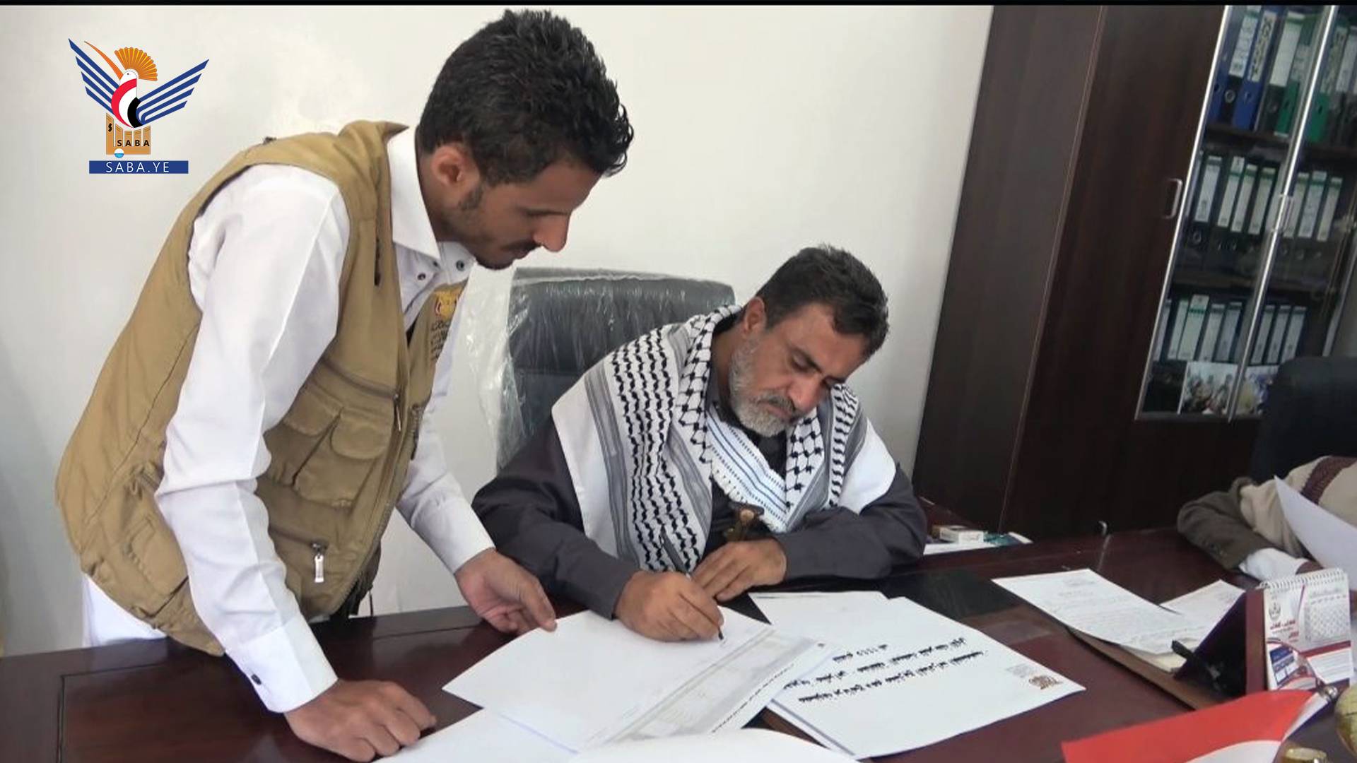 مناقشة مصفوفة دعم مشاريع المبادرات المجتمعية في البيضاء