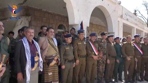 عرض للوحدات الأمنيـ ـة في محافظة البيضاء في إطار التـ ـحشيد والتعـ ـبئة لنـ ـصرة فلسـ ـطين