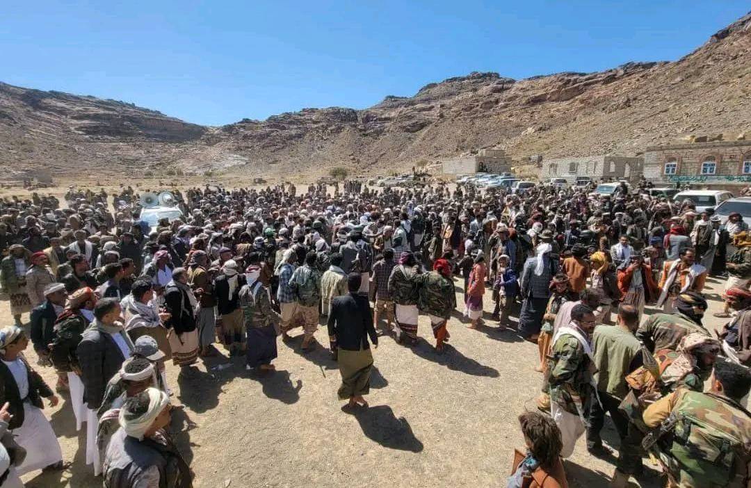 تشـ ـييع جثـ ـمان الشيخ يحيى محمد الريامي في البيضاء