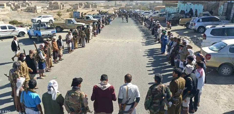 وقفة بمديرية الزاهر في البيضاء تضامناً مع فلسـ ـطين وتنـ ـديداً بالجـ ـرائم الصـ ـهيونية