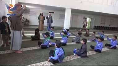 البيضاء الاطلاع على أنشطة الـ ـدو رات الـ ـصـ ـيفية بمديرية رداع