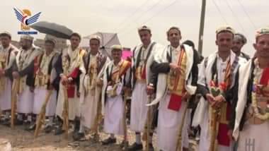 البيضاء أبناء الفقة بالعرش يحتفلون بزفاف 52 عريسا وعروسا