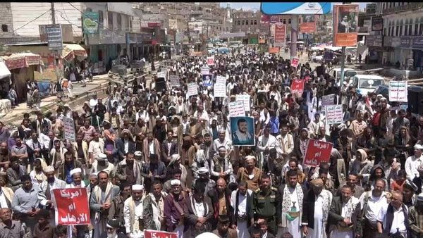 مسيـ ـرات ووقـ ـفات في البيضاء للتنـ ـديد باستمـ ـرار مجـ ـازر العـ ـدوان الصـ ـهيوني في غـ ـزة الجمعة، 12 صفر 1446هـ الموافق 16 أغسطس 2024 م