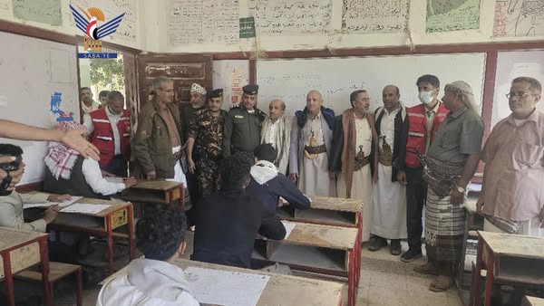 تفقد اختبارات الشهادة الثانوية العامة بمحافظة البيضاء السبت، 07 شوال 1446هـ الموافق 05 أبريل 2025