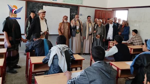 وكيل محافظة البيضاء يتفقد اختبارات الشهادة الثانوية العامة بمديرية الصومعة الأربعاء، 11 شوال 1446هـ الموافق 09 أبريل 2025