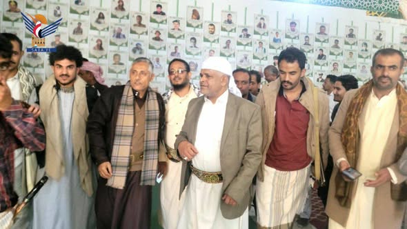 منتسبو القضاء يزورون معرض وروضة الشـ ـهداء في مدينة البيضاء الثلاثاء، 27 جمادى الأولى 1447هـ الموافق 18 نوفمبر 2025