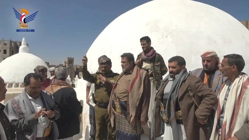 محافظ البيضاء يتفقد أعمال الصيانة والترميم بجامع البغدادية الأثري والأعمال الإنشائية بسوق رداع الأربعاء، 28 جمادى الأولى 1447هـ الموافق 19 نوفمبر 2025