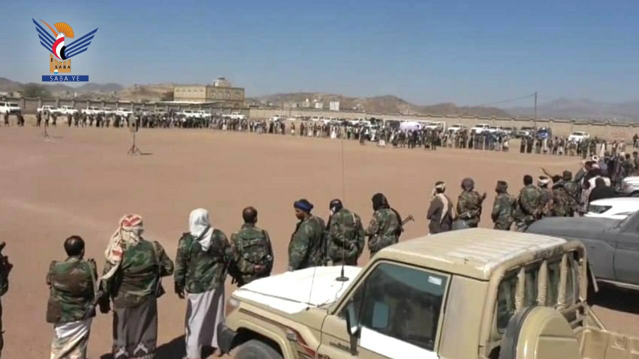 البيضاء .. وقفة قبلية في العرش وفاءً لتضـ ـحيات الشـ ـهداء والثبات على الـ ـموقف الخميس، 08 جمادى الأولى 1447هـ الموافق 30 أكتوبر 2025