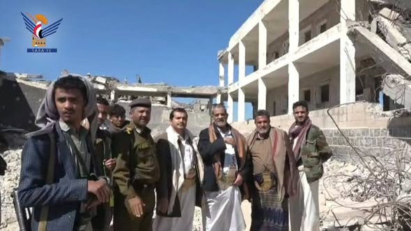 محافظ البيضاء يطلّع على أضـ ـرار العـ ـدوان في المعهد التقني بالقريشية الأربعاء، 28 جمادى الأولى 1447هـ الموافق 19 نوفمبر 2025