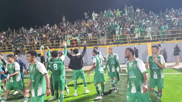 شباب البيضاء يفوز على نظيره وحدة المكلاء  2/1  ترليون مبروك الفوز