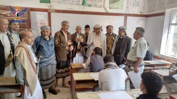 تفقد اختبارات الثانوية العامة في محافظة البيضاء السبت، 09 شوال 1447هـ الموافق 28 مارس 2026