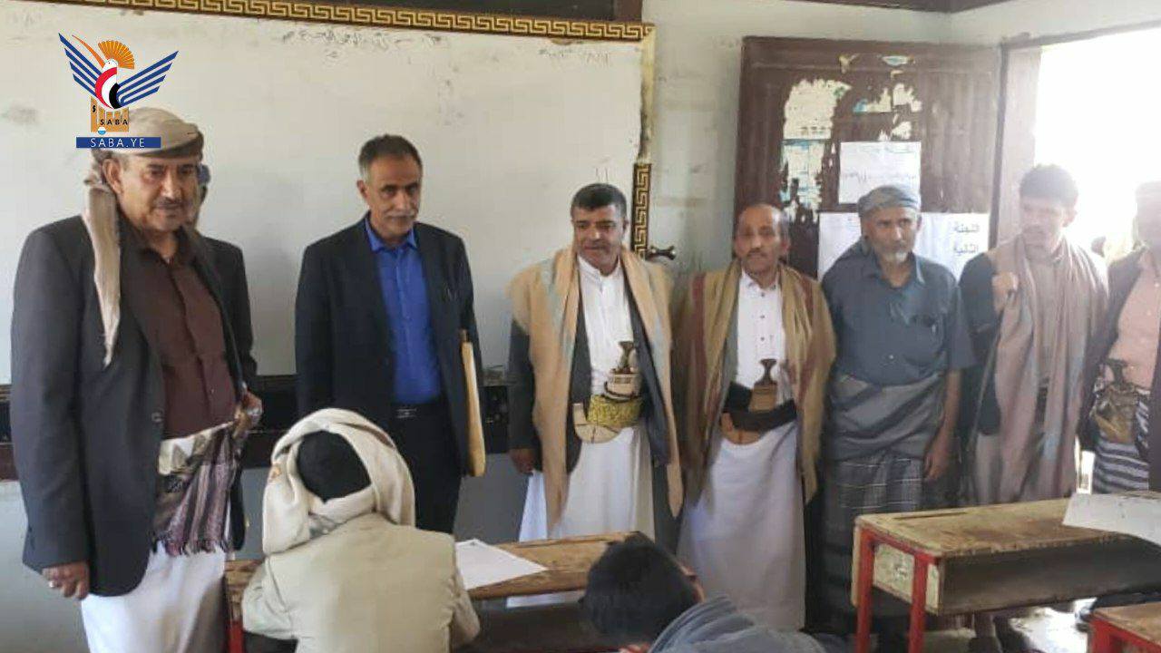 تفقد اختبارات الشهادة الأساسية بمحافظة البيضاء الأحد، 10 شوال 1447هـ الموافق 29 مارس 2026