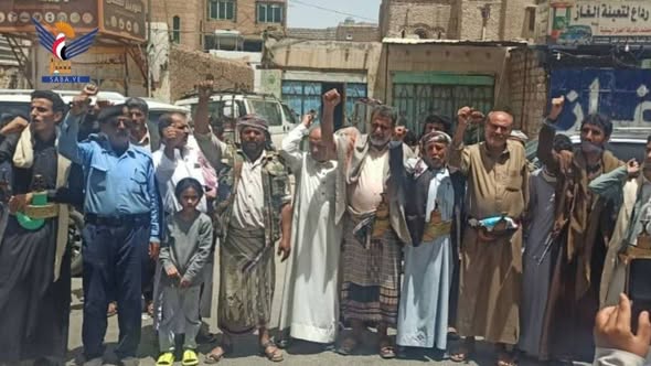 البيضاء.. وقفات حـ ـاشدة تؤكد المـ ـساندة لغـ ـزة ولبنـ ـان واستمرار التعـ ـبئة الجمعة، 05 ذو الحجة 1447هـ الموافق 22 مايو 2026