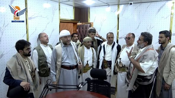 المحافظ إدريس والدكتور البخيتي يفتتحان إذاعة محافظة البيضاء الخميس، 11 ذو الحجة 1447هـ الموافق 28 مايو 2026