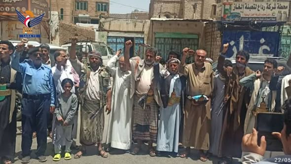 وقفـ ـات في البيضاء نـ ـصرة للقضية الفلسـ ـطينية وتأكيدًا على ثبـ ـات المـ ـواقف المـ ـساندة للأمـ ـة الإسـ ـلامية الجمعة، 12 ذو الحجة 1447هـ الموافق 29 مايو 2026